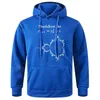 Sweats à capuche pour hommes Mandelbrot Set Formula God'S Fingerprint Men Hoodie O-Neck Loose Casual Hooded Basic Sports Hoody Warm Fleece Male Sursuit