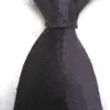 Men Fashion Classic Tie Mens 100% Silk Jacquard Coldie Lettre imprimé Craves de conception Business Wedding Leckwar 7 5CM2489