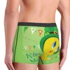 Трусики мужчина милая желтая птица Tweety Underwear Cartoon Sexy Boxer Shorks Shorts Труды мужской мягкий s-xxl