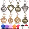 Collane con ciondolo Mexico Chime Music Angel Ball Caller Locket Collana Vintage Gravidanza Aromaterapia Diffusore di olio essenziale Gioielli Dh48W