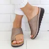 Flip-flops Mulheres verão Casual Cedas Sandals Salte de sandálias Sandalias Mujer Big Toe Foot Sapatos 230713 47E8
