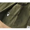 Мужские куртки военная грузовая куртка мужчины весенняя осень многолетняя сплошная ретро -боевые куртки Мужчина M42 повседневная бомбардировка тактическая верхняя одежда J230713
