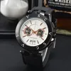 Vers Wrist Watches for Men 2023 Mens Watches All Dial Work Quartz Watch High Quality Top Luxury Brand Chronograph Clock Rubber Belt Fashion Montre de luxe