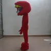 2019 High quality red big mouth mascot costume with different colours of teeth for adult to wear for 3156