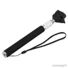 Selfie monopés portátil extensível liga selfie monopé stick com adaptador de montagem em tripé para go pro hd hero 11 10 9 8 7 acessórios para câmera esportiva r230713