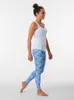 Pantalon Actif Heads Up Hippos - Legging Bleu Sport Femme Femme Push