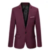 Costumes pour hommes 2023 printemps et automne costume de loisirs mince petite veste mode coréenne haut Blazers pour hommes