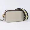 Designer draagtas camerabagel stuk damesluxe draagtas over de schoudertassen zijkant portemonnee zwart crossbody schouder metalen gesp perfine herstel met doos stofzak