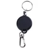 Multifunktionell infällbar nyckelring Zinklegering ABS Namn Tagkort Holder Key Ring Chain Pull KLIP KEYRING Utomhus Survival Sport256P