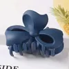 2021 nouvelle pince à griffes couleur unie grande Barrette pinces de crabe pince de bain pince à queue de cheval chapeaux pour femmes filles accessoires