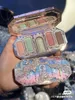 Paleta de Sombras Flower Knows Moonlight Mermaid Series 5 Cores Delicate Matte Pearl Chameleon Eyeshadow Palette 230712