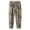 Pantalons pour hommes Arrivée Mode Suepr Grand Printemps Et Automne Taille Élastique Camouflage Leggings Décontractés Plus La Taille L-3XL 5XL 6XL 7XL 8XL