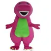 2018 Factory Outlets Beruf Barney Dinosaurier Maskottchen Kostüme Halloween Cartoon Erwachsene Größe Kostüm261m