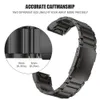 Montres-bracelets 26mm Bande en alliage pour Garmin 5X5X Plus 6X Pro7XFenix 3 Smartwatch Bracelet Tactix 7Descent MK2 Bracelet 230712