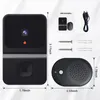 Deurbellen WiFi Video Deurbel Smart Home Draadloze Beveiliging Camera Ring Deurbel Intercom Nachtzicht Oplaadbaar Kement APP 230712