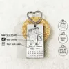 Personalized Calendar Keychain Po calendar key chain Hand Stamped Engrave Po Keychain Picture Keyring Custom Gift 210410329k