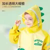 Children's Raincoat Boys and Girls Baby Raincoat Kindergartens Full Body Waterproof Primary School Students with School Bags L230620