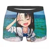 Cuecas não brinquem comigo Miss Nagatoro Beach Sea Algodão Calcinhas Roupa íntima masculina Calções confortáveis Cuecas Boxer