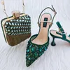 Rene Caovilla Bag Shoes Lace Renee Nigeriaミッドヒールポイントミニガーリーファッションパーティーシューズバッグ