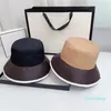 2023-Luxury Buckte Hat Designer Hats вечеринка мужчины женщины бейсболка старая цветочная буква Jacquard Unisex Summer Outdoor Sunhat