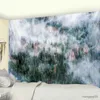 Гобелена ландшафтные печати гобелен психоделическая сцена домашняя декор хиппи богемный декор спальни мандала йога коврик диван одеяло кровать R230713