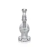 Waxmaid 7.48inches Fab Egg hookah transparent Dab Rig glass bong Water Pipes 14mm wax Bowl glass oil burner pipes US warehouse wholesale retail order free shipping