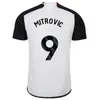 23 24 Mitrovic Cairney Mens Soccer Jerseys Andreas Wilson Lukic Decordova-Reid White Away Away 3rd Football Shirt Sheeve Adult Uniforms