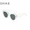 4353 New Sunglasses Export Trend Versatile Metal Glasses and Sunglasses