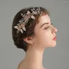 ヘッドピース3PC/セットクリスタルブライダルウェディングヘアアクセサリーコームパーティーブライドヘッドブライドメイドギフトジュエリー