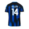 Player Fans ALEXIS Soccer Jerseys LAUTARO Final 2023 2024 BASTONI ARNAUTOVIC S BISSECK DIMARCO THURAM FRATTESI ASLLANI Barella Inter