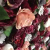 Fleurs décoratives Mixcolor 8 pcs/lot Artificielle Soie Rose Fleur Mur De Mariage Fond Décoration Route Plomb Arc TONGFENG