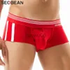 Mutande SEOBEAN Marca Intimo maschile Boxer in cotone traspirante Mutandine da uomo U Custodia convessa Mutande sexy Boxer a vita bassa Pantaloncini Homme J230713