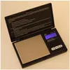 Scales High Accuracy Mini Lcd Electronic Digital Pocket Scale Jewelry Gold Diamond Weighting Gram Weight 1000G/0.1G With Box Drop De Dhddp