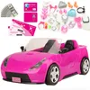 Dolls Car Model Kids Toys Outdoor Children Game Miniature Dollhouse Accessories For DIY Birthday Christmas Present Gift Toy 230712