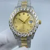 Diamond Watch Mens Otomatik Mekanik Tasarımcı Saatler 44mm Safir Kadın Bilekleri Su Geçirmez Montre De Luxe