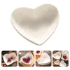 Plates Salad Plate Ceramic Bowl Sushi Sauce Dish Pasta Ceramics Convenient Serving Heart Shape Lovers