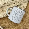 Tassen Die Universum-Mystery-Formel Emaille-Tasse – Schulkaffeetasse – Die Teetasse der Universitätsstudenten R230713