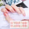 Nail Stickers 1 Sheet Water Decals Transfer Spring Flower Art Manicure DIY Semi Cured Gel Polish For Women