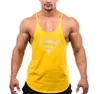 Erkek Tank Tops Gym Fitness Eğitim Koşu Yelekleri Giyim Giyim Üst Mens Vücut Geliştirme Kas Şövalyesi Singlets Moda Egzersiz Adam 230713