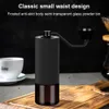 Manual Coffee Grinders Manual Coffee Grinder CNC Stainless Steel Professional Double Bearing Adjustable Hand Burr Coffee Bean Grinding 230712