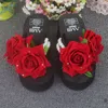 Ciabatte da donna papillon sandali estivi pantofole da interno ed esterno flip scarpe da spiaggia moda donna pantofole da fiore casual regalo 230713