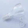 Le dôme en verre pour seau à quartz remplace le joint mâle de 14 mm du bol pour les conduites d'eau de narguilé en verre