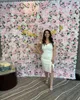 Fleurs Décoratives 60x40cm Fleur Artificielle Décoration Murale Hortensia Pivoine Rose Panneau Blanc Toile De Fond De Mariage Pavillon Coins Décor Floral