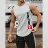 Tops de réservoirs pour hommes gymnase de gymnase muscle linge sous-vêtements de fitness sportif sans manche