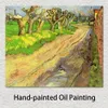 Canvas Art Vincent van Gogh malarstwo Pollard Willows ręcznie robione dzieła sztuki żywy wystrój piwnicy z winami