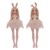 Dolls 14 BJD Doll Kacey Upright And Floppy Ears Cute Bunny Toys Pure Handicraft Art Ball Jointed 230712