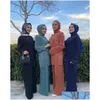 エスニック服イスラム教徒の女性トップスイスラムセットアバヤトルコファッションブラウスとドバイ Musman アンサンブル 2 ピース Setethnic ドロップ配信 Dhrhq