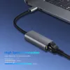 Cavo di alimentazione Spina USB C Ethernet Adattatore LAN da USB C a RJ45 per scheda di rete tipo S10 S9 Note20 230712