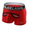 Cuecas Moda Homem Sexy Mesh Boxers Shorts Engraçados Masculino Gay Penis Bolsa Elefante Nariz Jockstrap Protuberância Cueca J230713