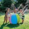 Sand Play Water Fun Divertido Inflable Spray Water Ball Kids Water Sprinkler Ball Verano Piscina al aire libre Beach Play The Lawn Balls Playing Toys 230712